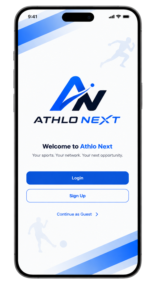 AthloNext mobile app